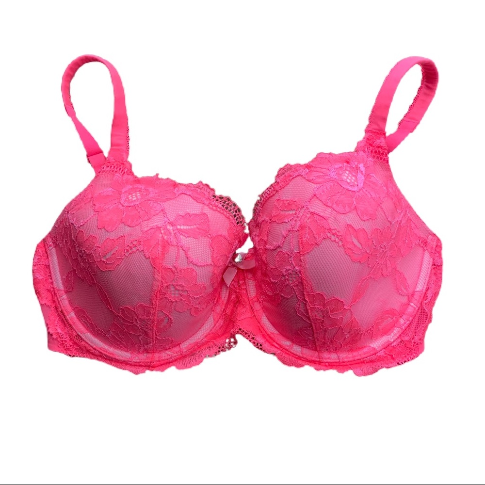 Victoria’s Secret body Victoria hot pink bra 34DDD